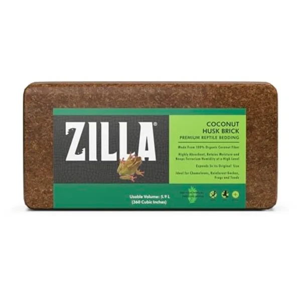 Coconut Husk Brick Organic Bedding for Reptiles
