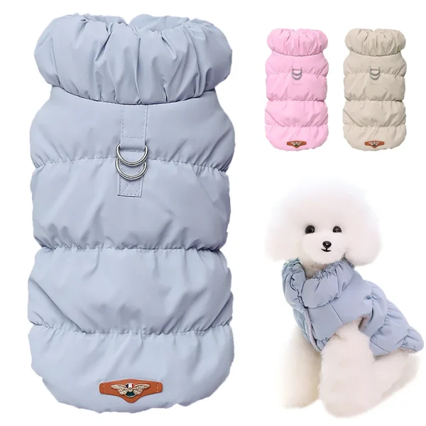 Soft Winter Pet Coat – Padded Jacket for Dogs and Cats